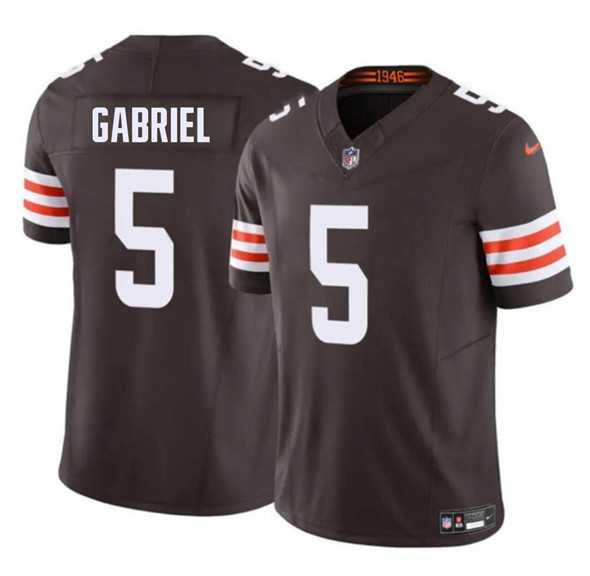 Men & Women & Youth Cleveland Browns #5 Dillon Gabriel 2025 Draft F.U.S.E. Vapor Limited Stitched Jersey,We sell and wholesale Men & Women & Youth Cleveland Browns #5 Dillon Gabriel 2025 Draft F.U.S.E. Vapor Limited Stitched Jersey on line form chian!